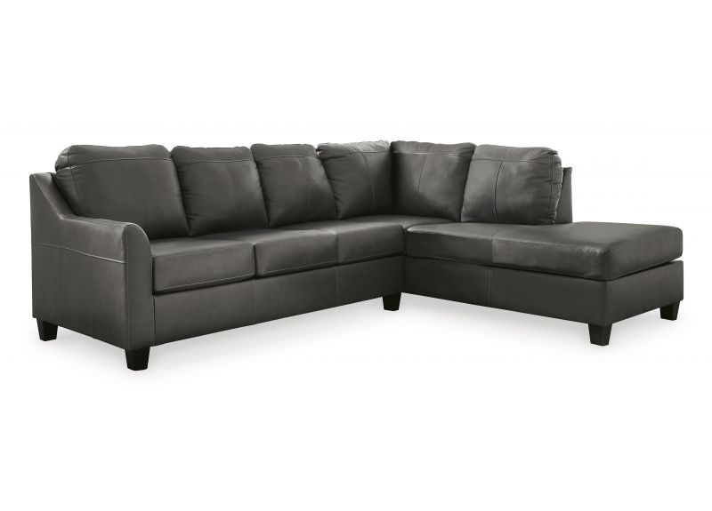3 Seater Genuine Leather Sofa with Chaise - Norwin